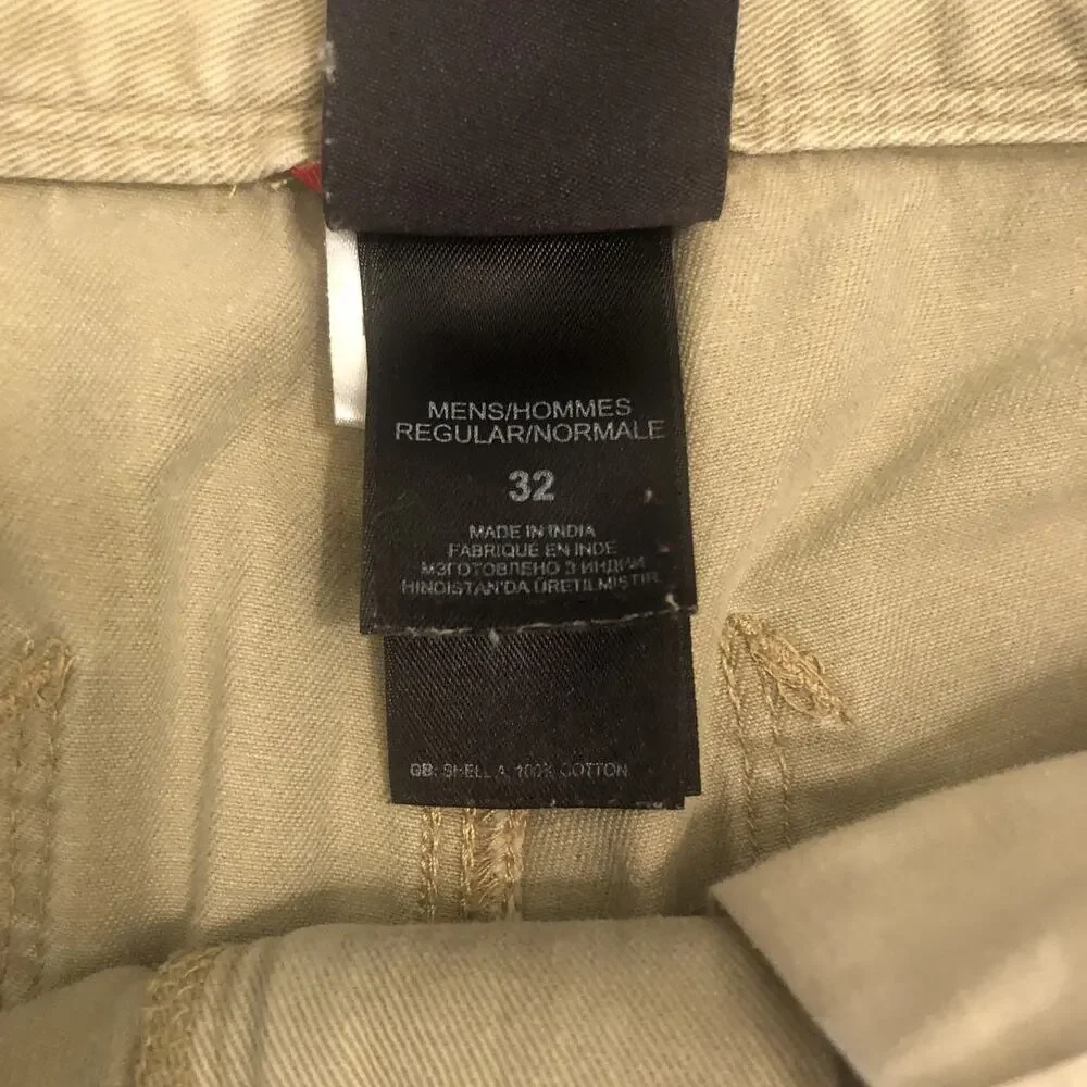 The North Face Beige Khaki Pants Men Sz 32 X30 Outdoors Gorpcore Hiking Climbing